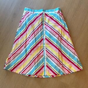 NWT City Chic Striped Sevyn Skirt size 18